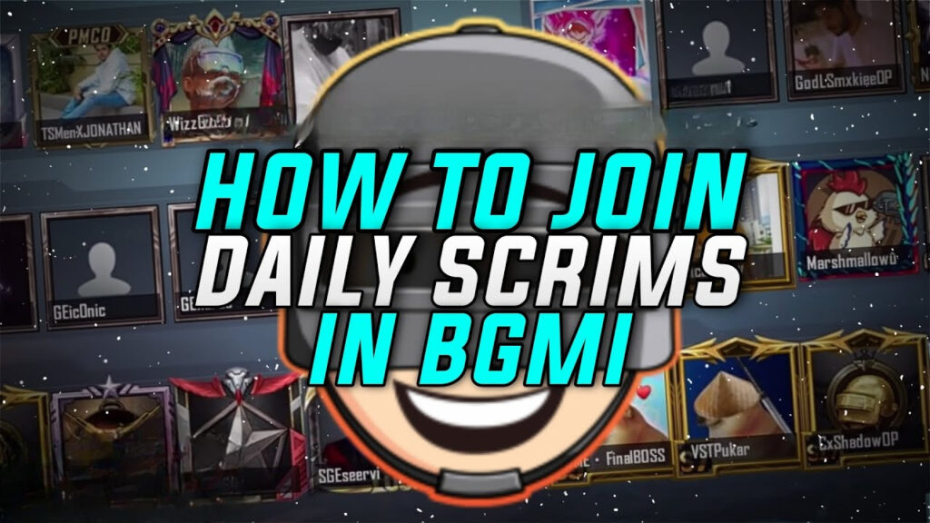  How to Join BGMI Scrims and Tournaments