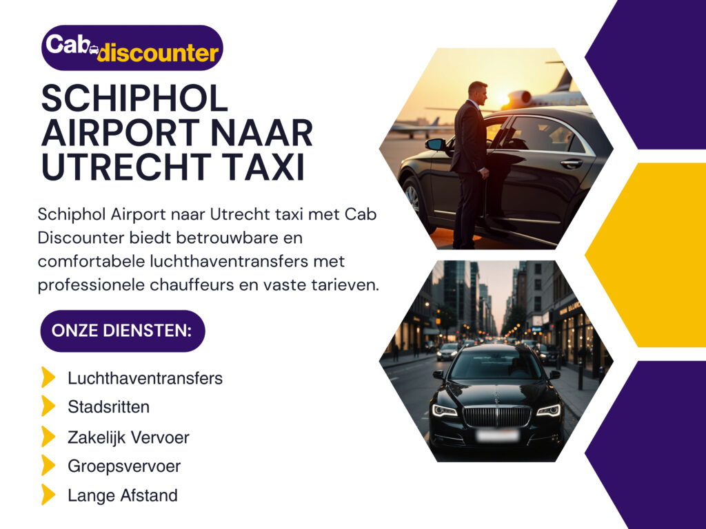 Luchthaventaxi Utrecht
