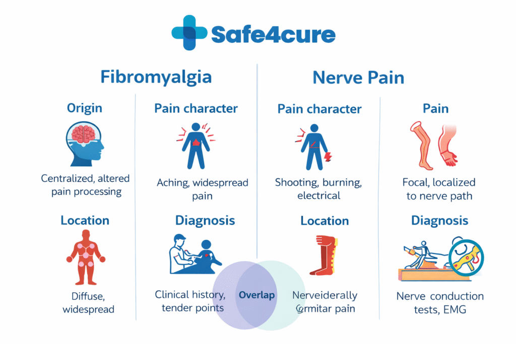 Fibromyalgia vs. Nerve Pain
