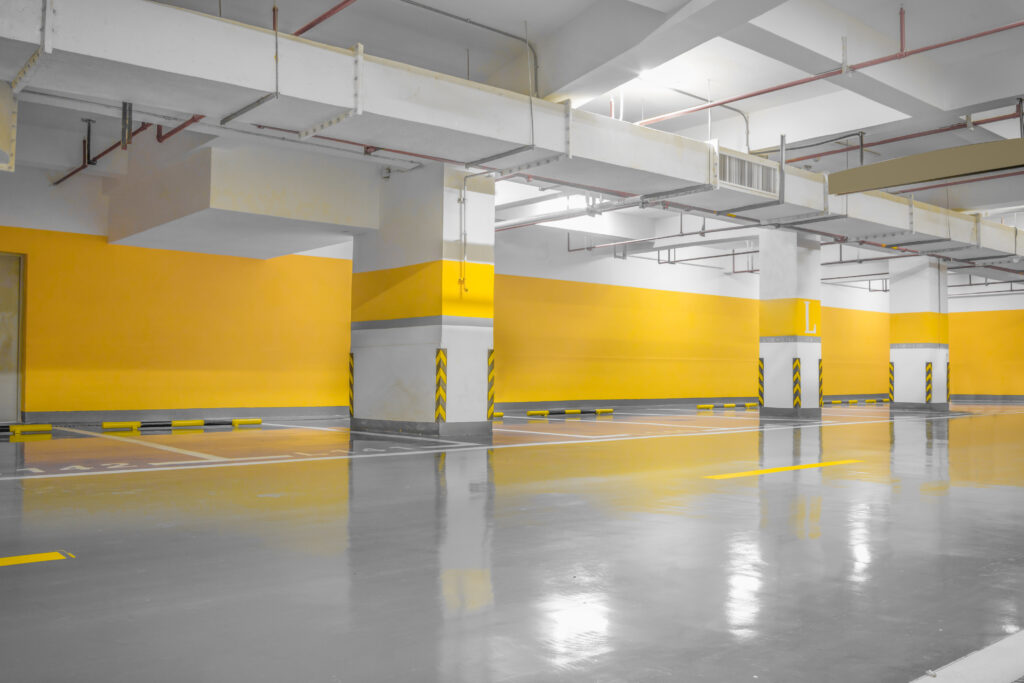 epoxy floor garage in Ajax, ON