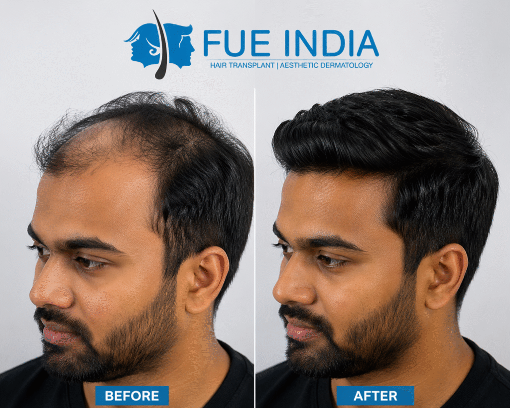 Hair Transplant Before and After 