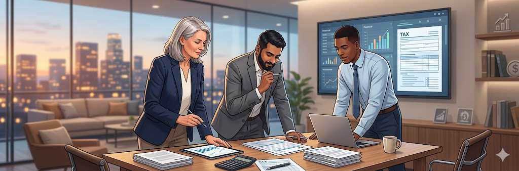 tax professionals helping in tax matters