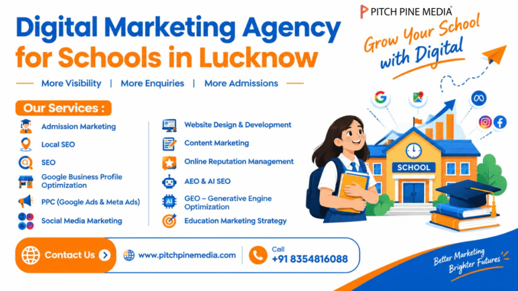 Digital Marketing Agency for Schools in Lucknow