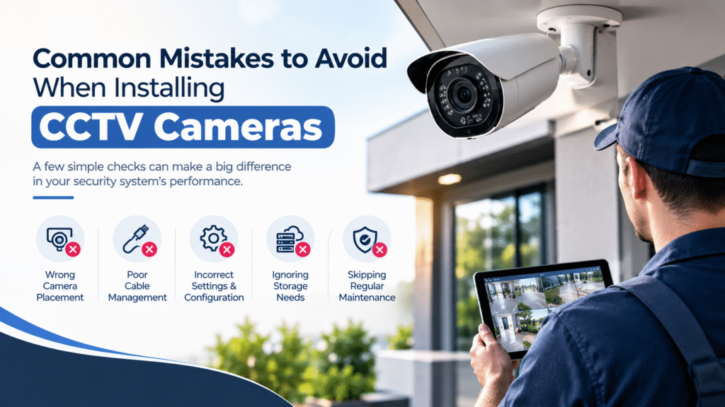 Common Mistakes to Avoid When Installing CCTV Cameras