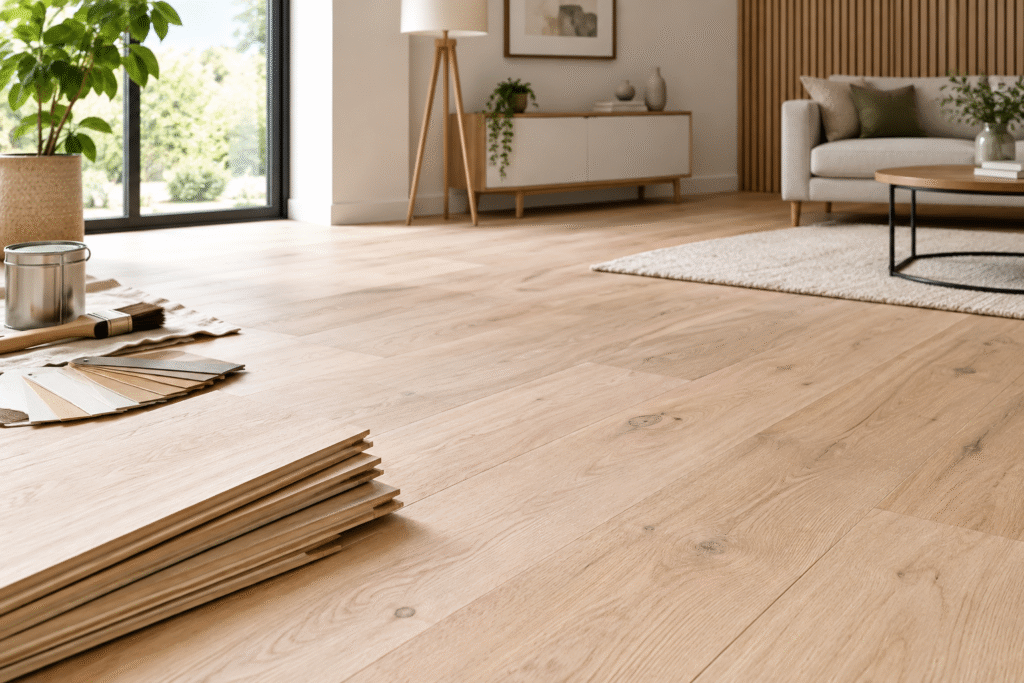 Unfinished Floor