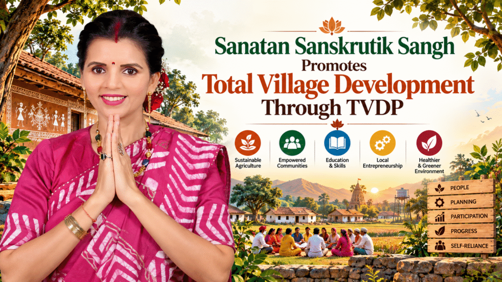 Sanatan Sanskrutik Sangh Promotes TVDP